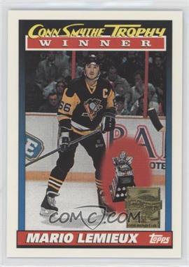 1991-92 Topps - [Base] #523 - Mario Lemieux