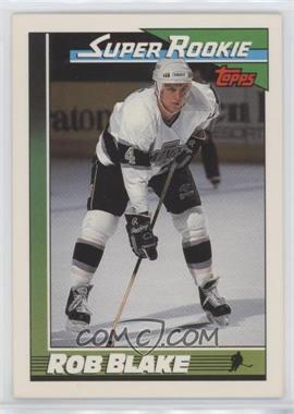 1991-92 Topps - [Base] #6 - Rob Blake