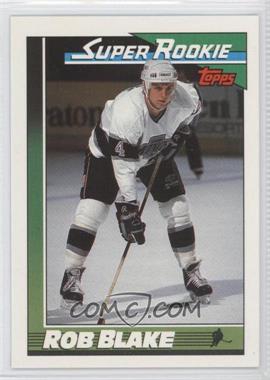 1991-92 Topps - [Base] #6 - Rob Blake