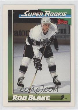 1991-92 Topps - [Base] #6 - Rob Blake