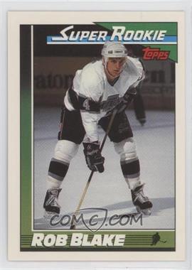 1991-92 Topps - [Base] #6 - Rob Blake