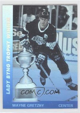 1991-92 Upper Deck - Award Winners Holograms #AW6 - Wayne Gretzky (Bruce McNall Pictured on Back)