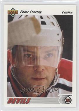 1991-92 Upper Deck - [Base] - French UD Logo Hologram #113 - Peter Stastny