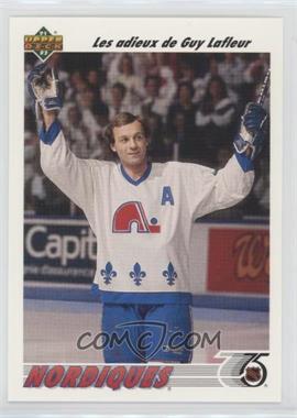 1991-92 Upper Deck - [Base] - French UD Logo Hologram #219 - Guy Lafleur