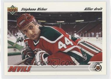 1991-92 Upper Deck - [Base] - French #536 - Stephane Richer