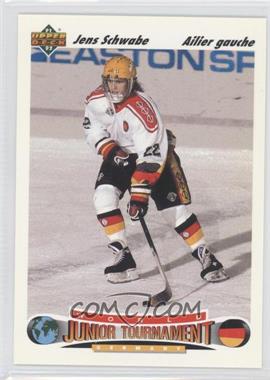 1991-92 Upper Deck - [Base] - French #680 - Jens Schwabe