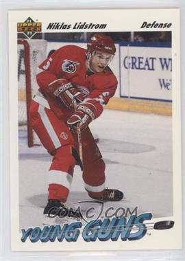 1991-92 Upper Deck - [Base] - UD Logo Hologram #587 - Nicklas Lidstrom