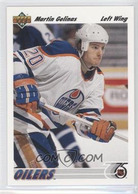 1991-92 Upper Deck - [Base] #266 - Martin Gelinas