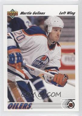 1991-92 Upper Deck - [Base] #266 - Martin Gelinas