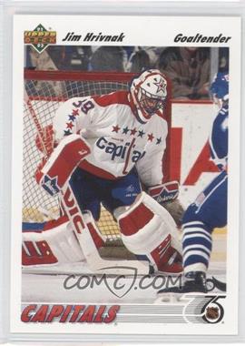 1991-92 Upper Deck - [Base] #343 - Jim Hrivnak