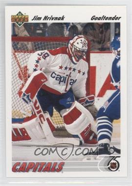 1991-92 Upper Deck - [Base] #343 - Jim Hrivnak