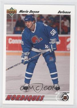 1991-92 Upper Deck - [Base] #411 - Mario Doyon