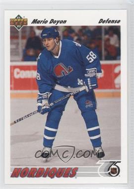 1991-92 Upper Deck - [Base] #411 - Mario Doyon