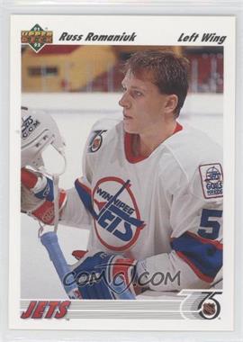 1991-92 Upper Deck - [Base] #46 - Russell Romaniuk