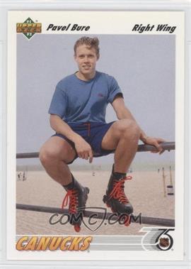 1991-92 Upper Deck - [Base] #54 - Pavel Bure