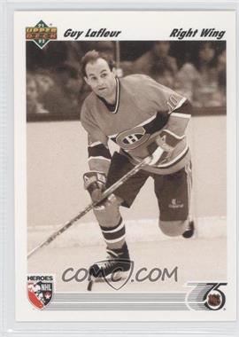 1991-92 Upper Deck - [Base] #638 - Guy Lafleur