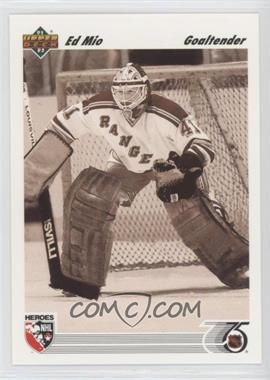 1991-92 Upper Deck - [Base] #639 - Eddie Mio