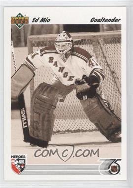 1991-92 Upper Deck - [Base] #639 - Eddie Mio