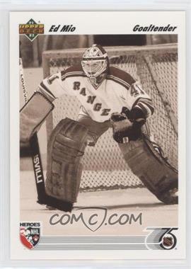 1991-92 Upper Deck - [Base] #639 - Eddie Mio