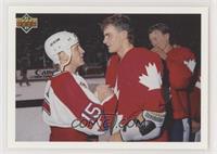 Brett Hull, Eric Lindros [EX to NM]