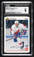 Eric Lindros (Wayne Gretzky Pictured on Back) [CGC 9 Mint]