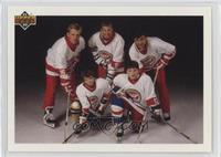 Brett Hull, Wayne Gretzky, Valeri Kamensky