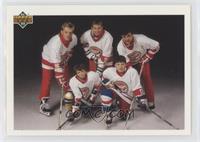 Brett Hull, Wayne Gretzky, Valeri Kamensky
