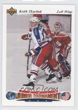 1991-92 Upper Deck Czech World Junior Tournament - [Base] #85 - Keith Tkachuk