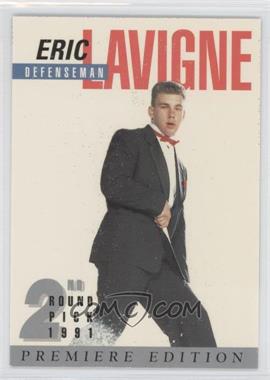 1991 Arena Draft Tuxedo Exclusive Premiere Edition - [Base] #19 - Eric Lavigne