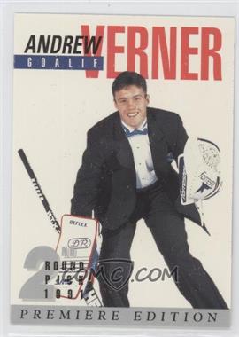 1991 Arena Draft Tuxedo Exclusive Premiere Edition - [Base] #25 - Andrew Verner