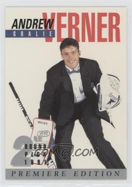 1991 Arena Draft Tuxedo Exclusive Premiere Edition - [Base] #25 - Andrew Verner