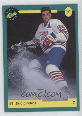 1991 Classic - [Base] - Promotional #1 - Eric Lindros