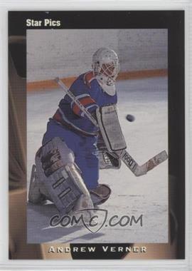 1991 Star Pics - [Base] - Autographs #21 - Andrew Verner