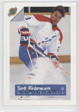 1991 Ultimate - [Base] #3 - Scott Niedermayer