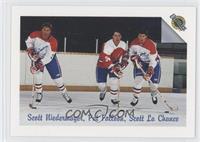 Scott Niedermayer, Pat Falloon, Scott Lachance