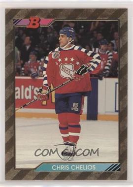 1992-93 Bowman - [Base] #201 - Chris Chelios