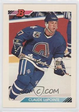 1992-93 Bowman - [Base] #421 - Claude Lapointe