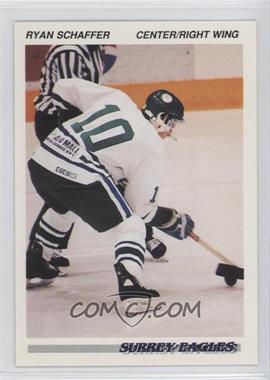 1992-93 British Columbia Junior BCJHL - [Base] #169 - Ryan Schaffer