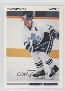 1992-93 British Columbia Junior BCJHL - [Base] #171 - Ryan Donovan