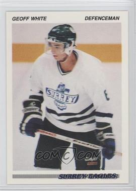 1992-93 British Columbia Junior BCJHL - [Base] #187 - Geoff White
