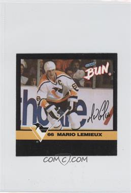 1992-93 Clark Candy Bun Mario Lemieux - Food Issue [Base] #_MALE.2 - Mario Lemieux (1991-92)