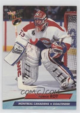 1992-93 Fleer Ultra - [Base] #108 - Patrick Roy