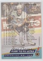 Checklist - Jaromir Jagr, Chris Chelios