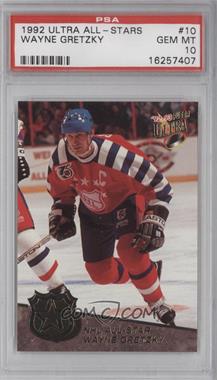 1992-93 Fleer Ultra - NHL All-Star #10 - Wayne Gretzky [PSA 10 GEM MT]