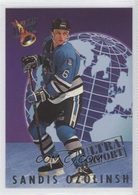 1992-93 Fleer Ultra - Ultra Imports #19 - Sandis Ozolinsh