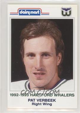 1992-93 Hartford Whalers Team Issue - [Base] #16 - Pat Verbeek