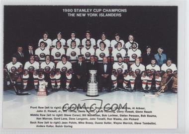 1992-93 High Liner Stanley Cup Centennial Collector Series - [Base] #24 - New York Islanders (1980 Stanley Cup Champions)