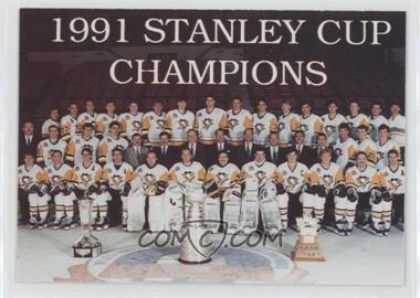 1992-93 High Liner Stanley Cup Centennial Collector Series - [Base] #27 - Pittsburgh Penguins (1991 Stanley Cup Champions)