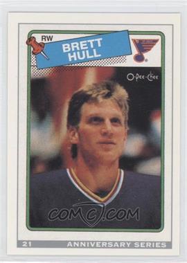 1992-93 O-Pee-Chee - Anniversary Series #21 - Brett Hull