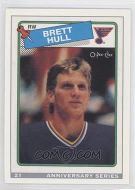 1992-93 O-Pee-Chee - Anniversary Series #21 - Brett Hull